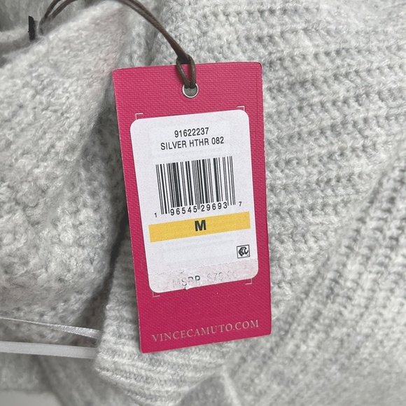 Vince Camuto Women's Sweater Vest Gray Medium - Picture 5 of 12